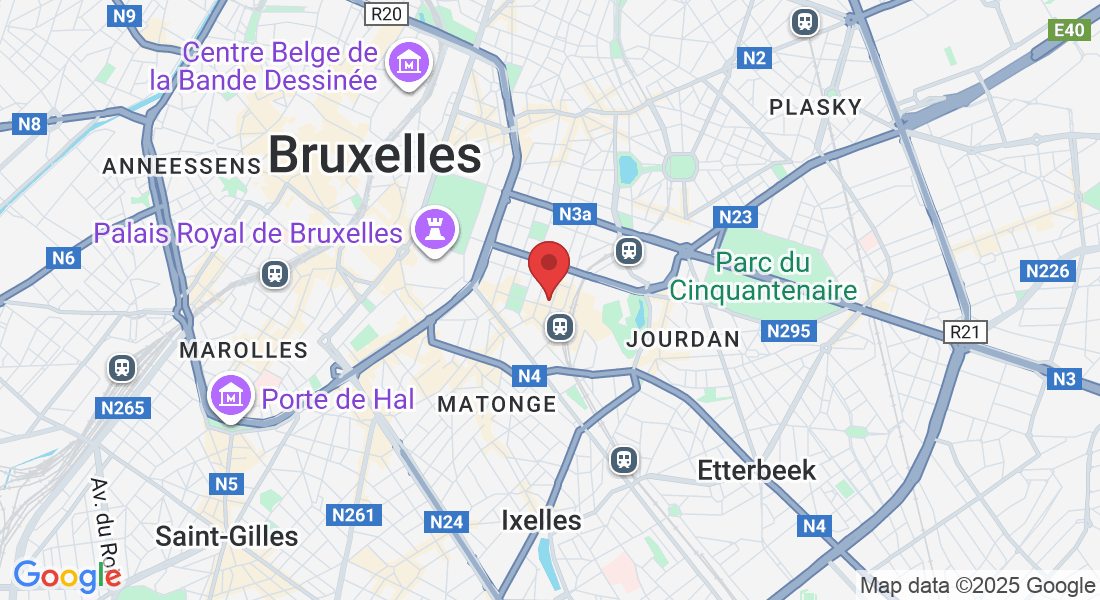 Rue d'Arlon 38, 1000 Bruxelles, Belgique