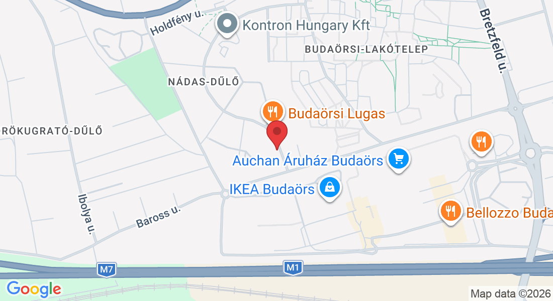 Budaörs, Puskás Tivadar út 3, 2040 Hungary