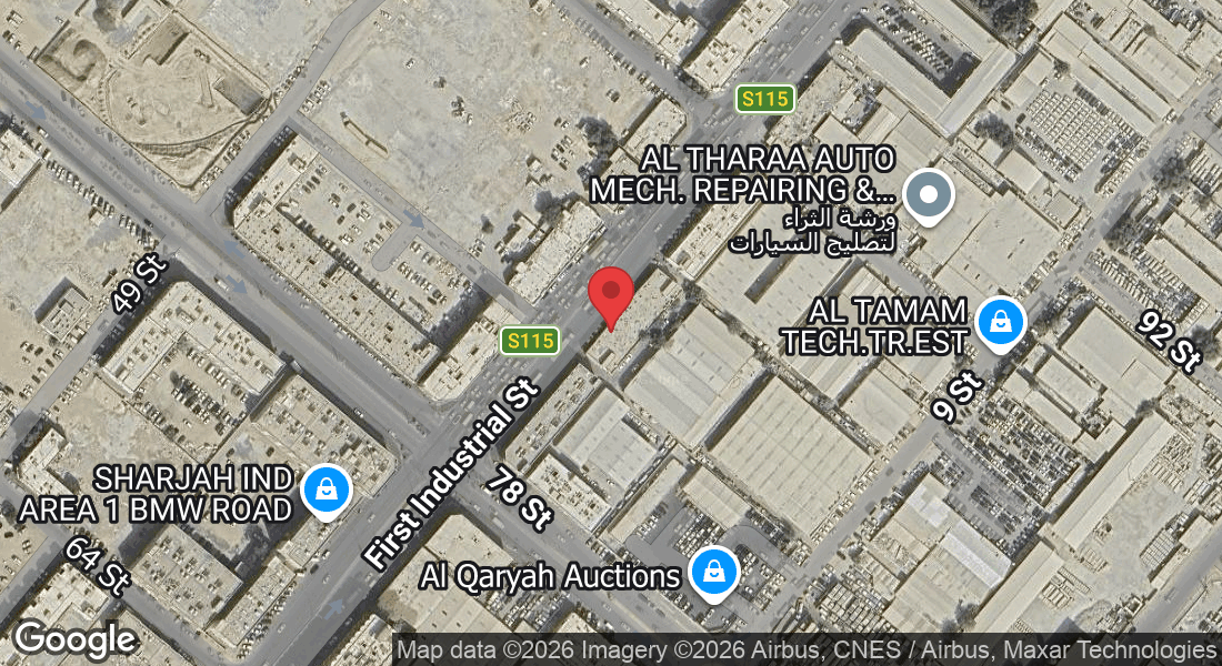 Bmw Road - near Old Sedana Signal - Industrial Area 2 - Industrial Area - Sharjah - United Arab Emirates
