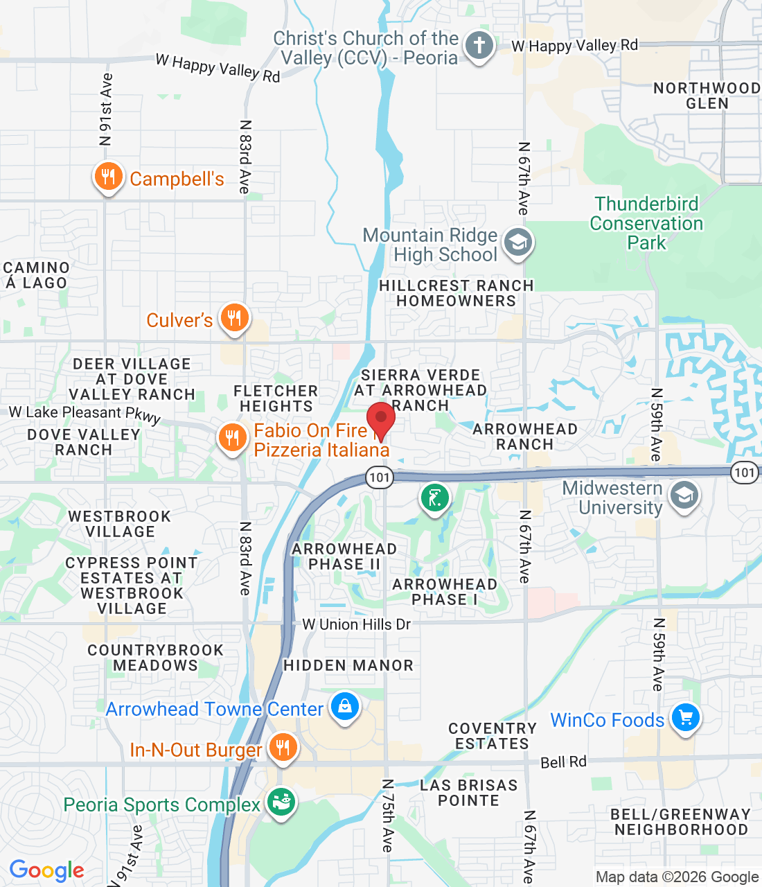 7510 W Aspera Blvd Suite 103 & 104, Glendale, AZ 85308, USA