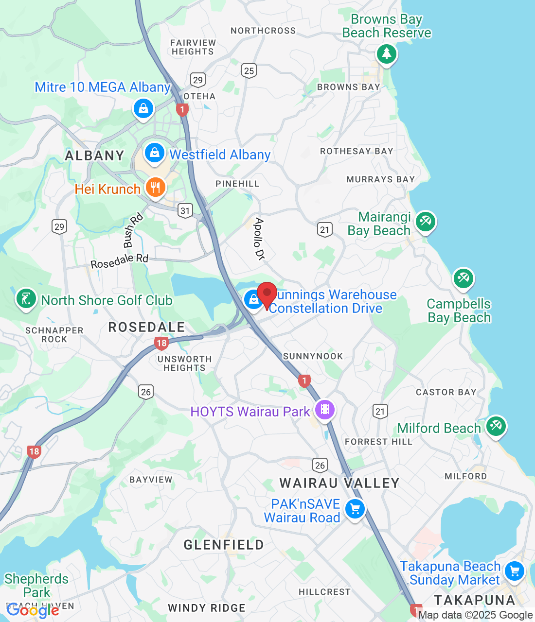 Lower Ground - Northcare Accident and Medical 5 Home Place, Rosedale, Auckland 0632, New Zealand