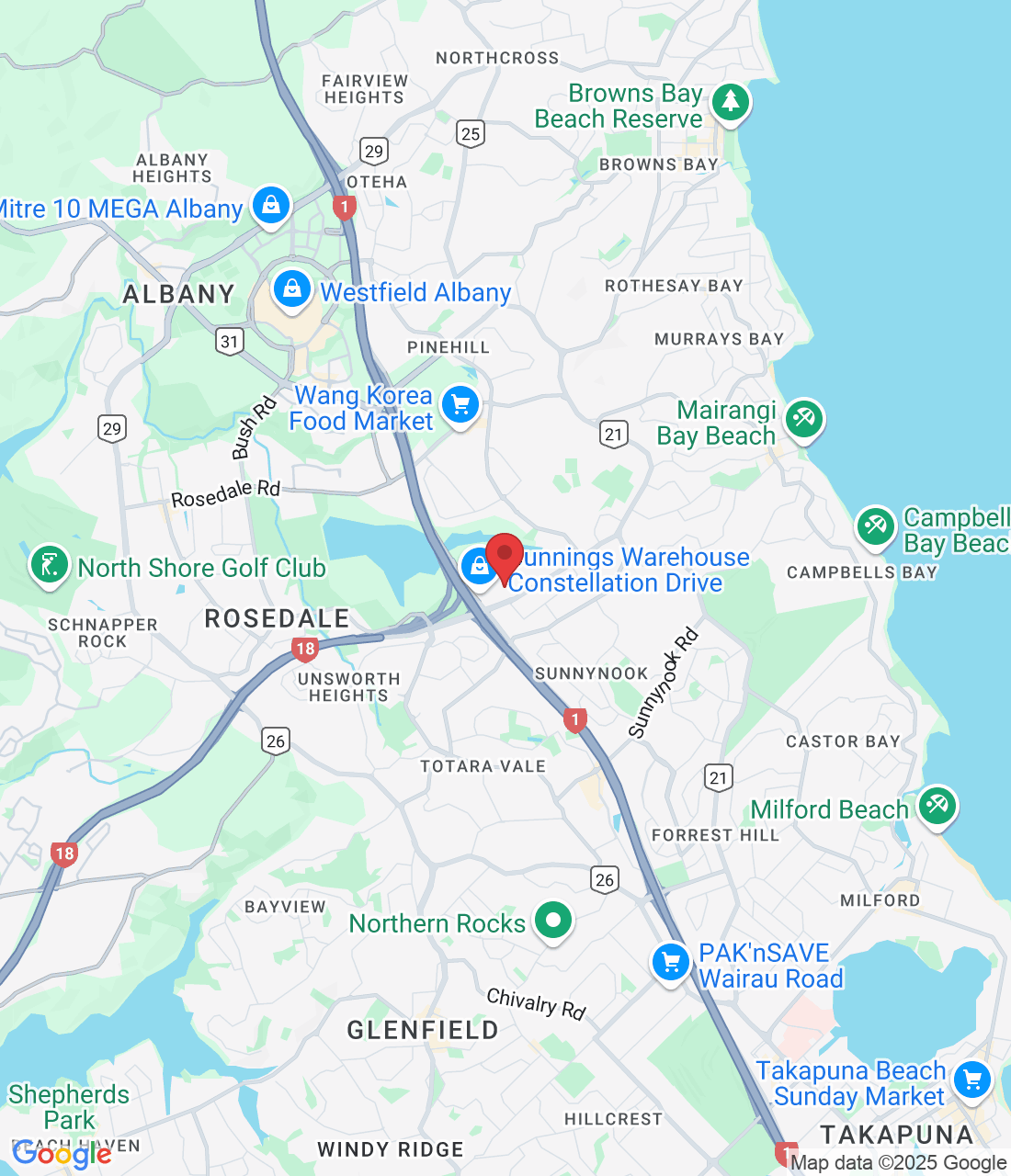 Lower Ground - Northcare Accident and Medical 5 Home Place, Rosedale, Auckland 0632, New Zealand