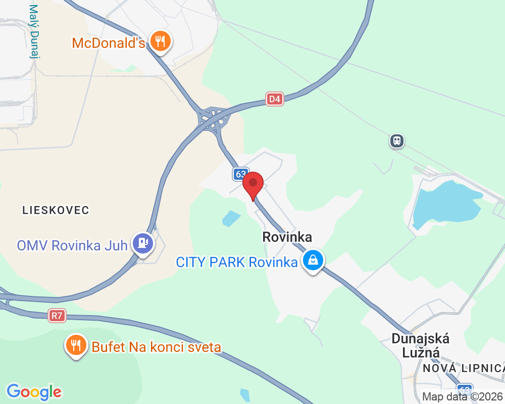 Hlavná 50, 900 41 Rovinka, Slovensko