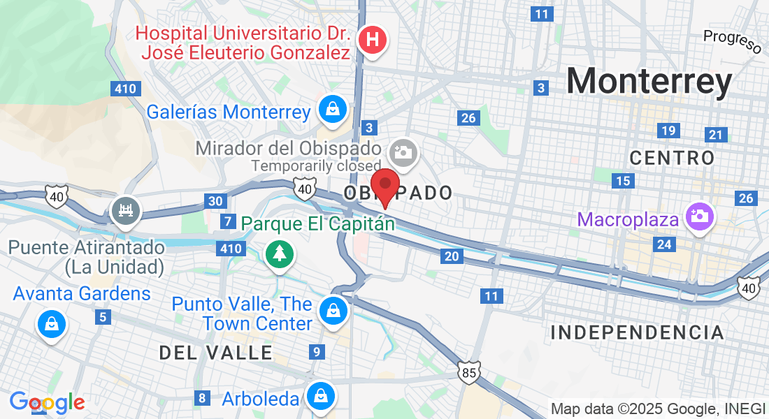 Miguel Hidalgo y Costilla 2530, Obispado, 64060 Monterrey, N.L., Mexico