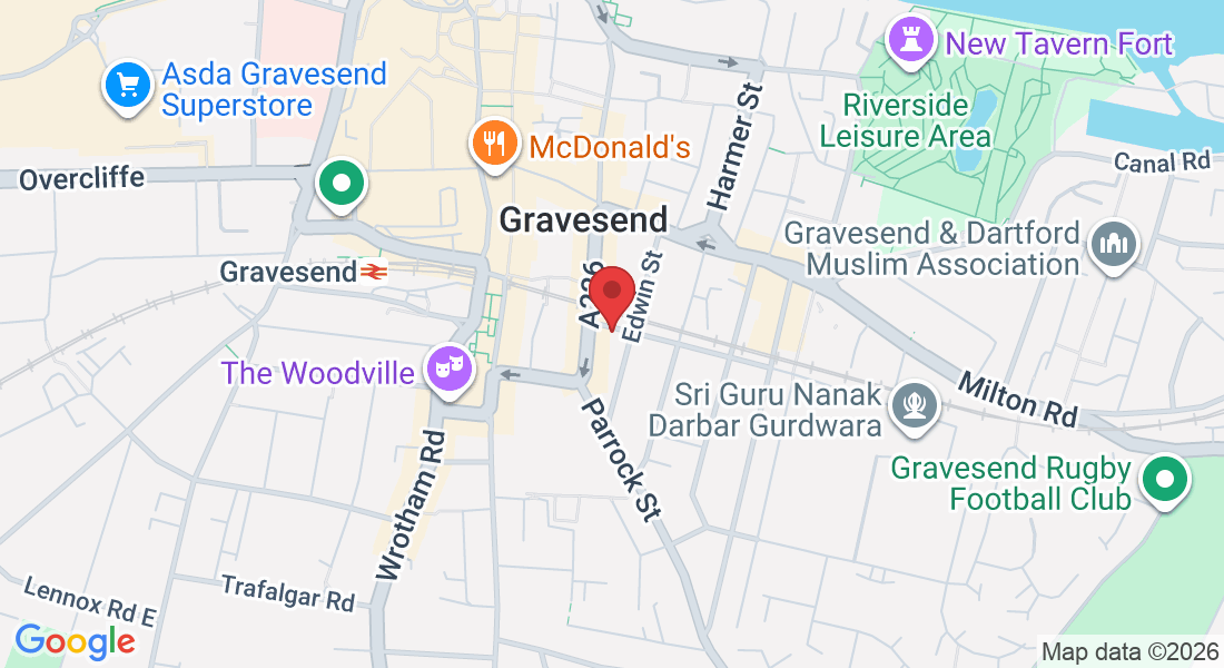 1 Saddington St, Gravesend DA12 1ED, UK