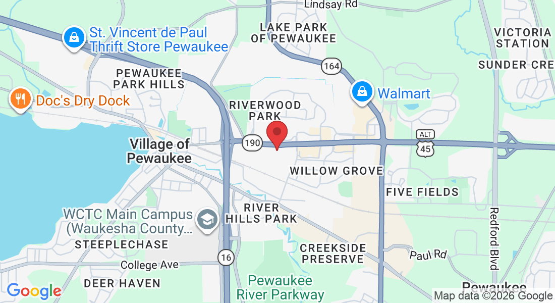 1099 Quail Ct #100, Pewaukee, WI 53072, USA