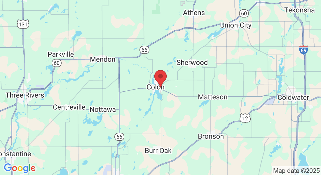 521 N Burr Oak Rd, Colon, MI 49040, USA