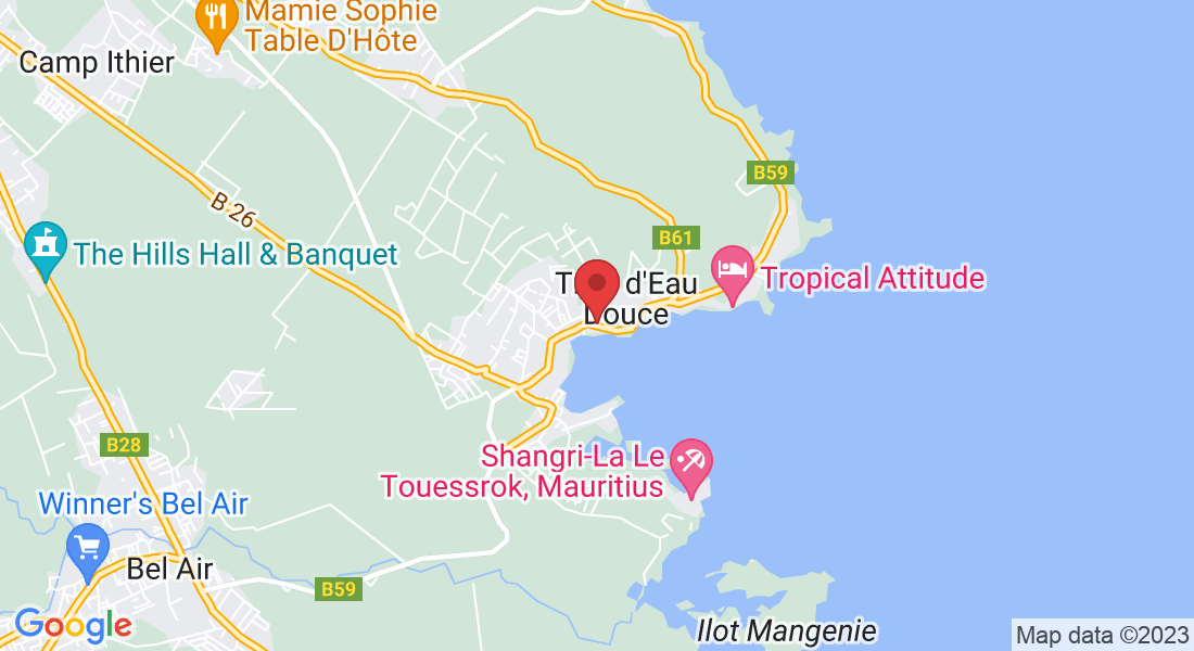 MU, Le Maho, Royal Road, Trou d'Eau Douce 42208, Mauritius