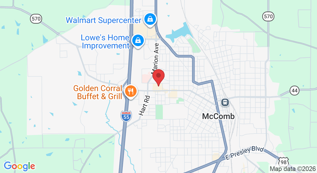 1440 Delaware Ave, McComb, MS 39648, USA