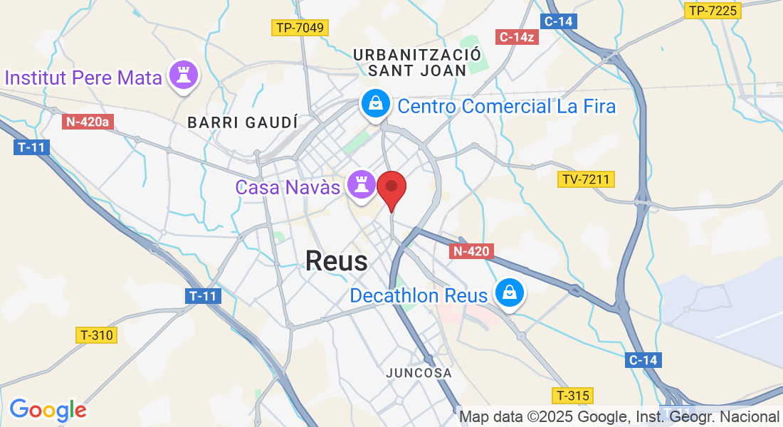 Riera d'Aragó, 24, 43204 Reus, Tarragona, España