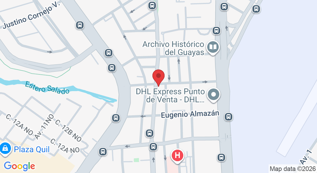 piso 5, oficina 506, Edificio Plaza Center, Av. Miguel H. Alcivar, Guayaquil 090506, Ecuador
