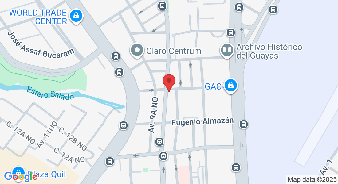 piso 5, oficina 506, Edificio Plaza Center, Av. Miguel H. Alcivar, Guayaquil 090506, Ecuador