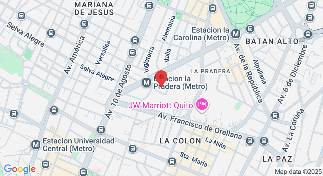Mariano Acosta 156, Quito 170515, Ecuador