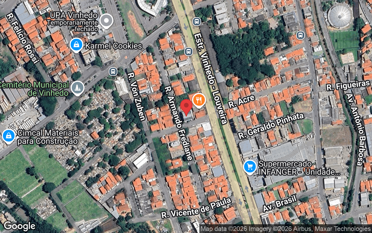 R. Francisco Bueno, 180 - Jardim Elba, Vinhedo - SP, 13289-040, Brasil