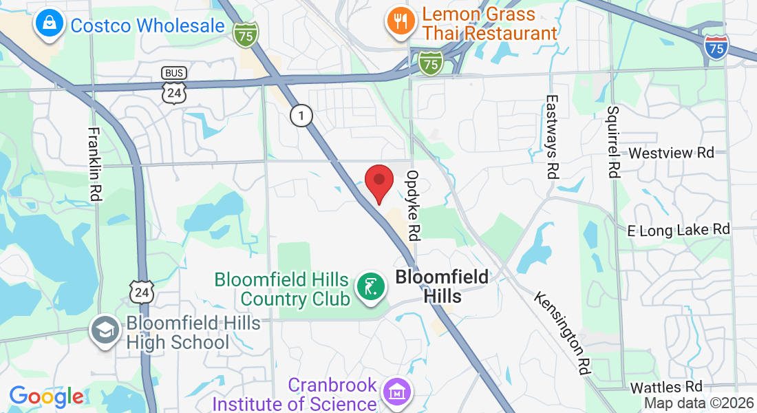 43494 Woodward Ave suite 105, Bloomfield Hills, MI 48304, USA