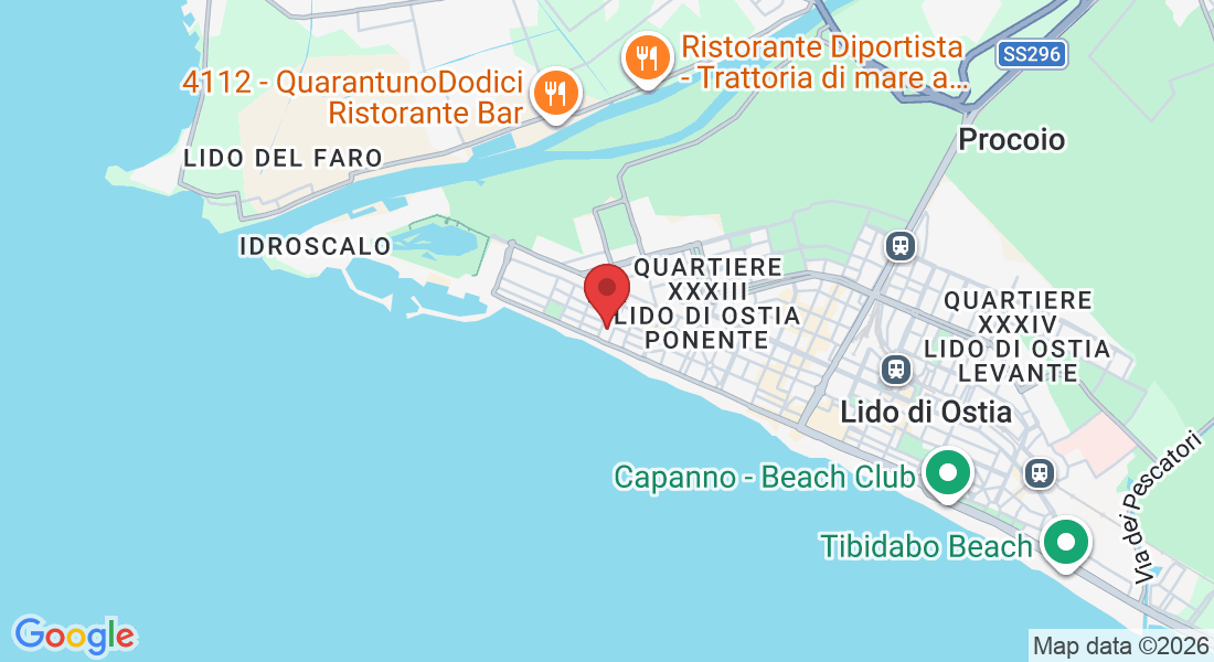 Viale del Sommergibile, 11, 00121 Lido di Ostia RM, Italy
