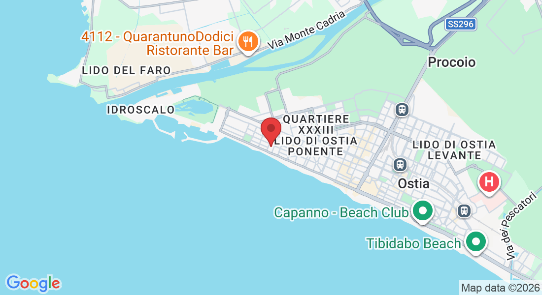 Viale del Sommergibile, 11, 00121 Lido di Ostia RM, Italy