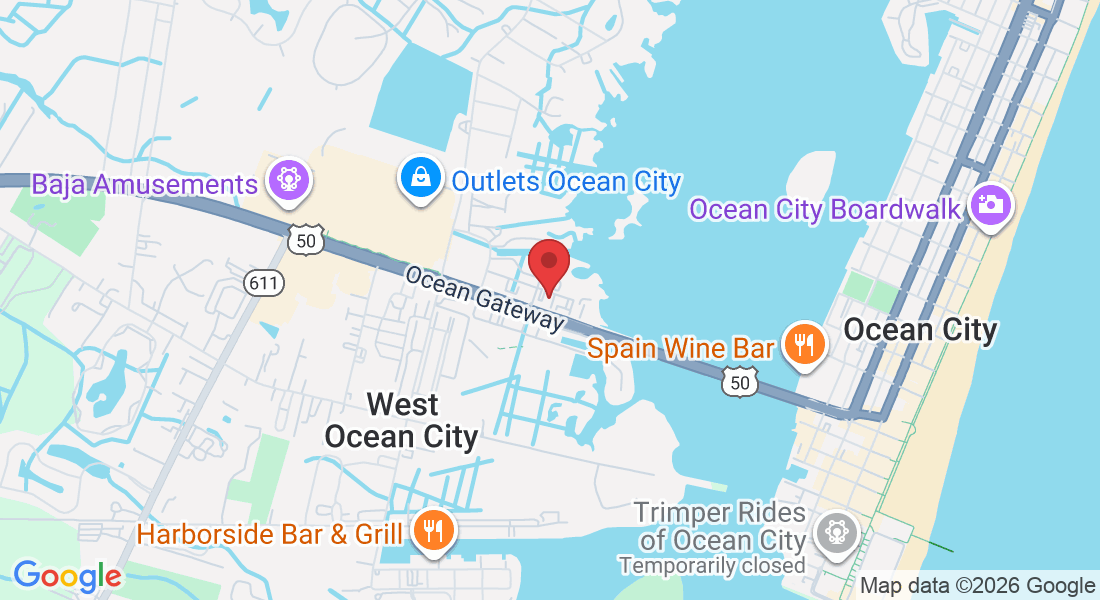 12911 Ocean Gateway #104, Ocean City, MD 21842, USA