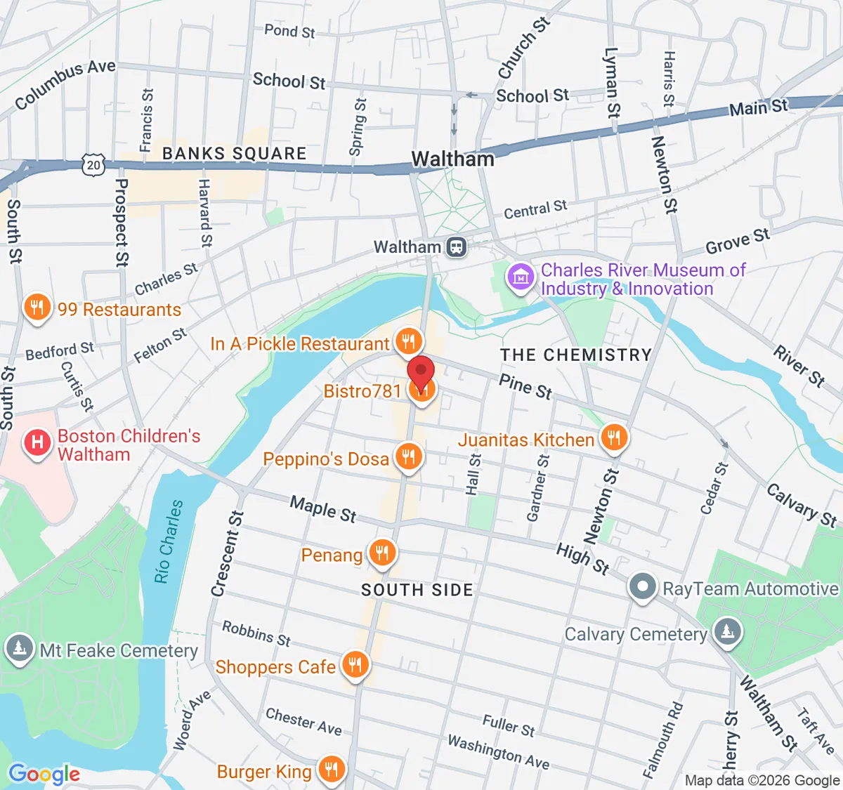316 Moody St, Waltham, MA 02453, EE. UU.