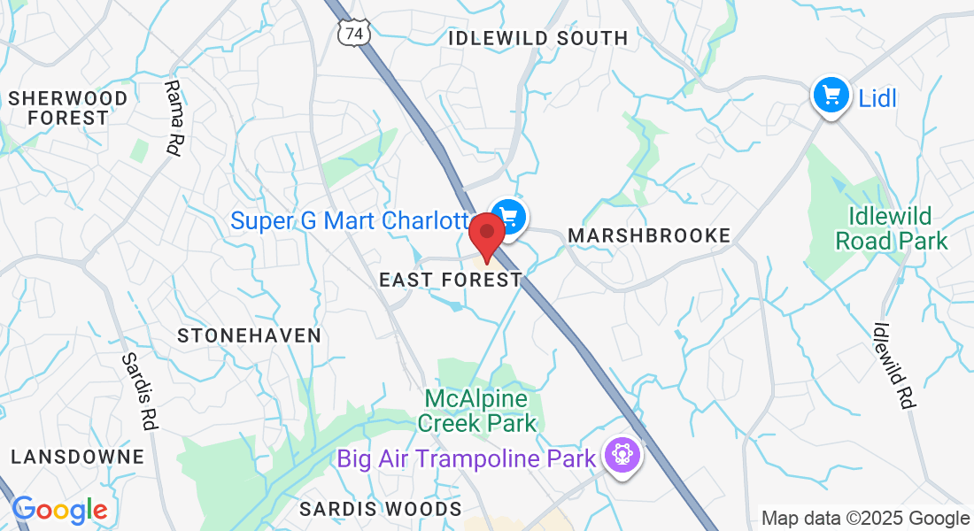 7308 E Independence Blvd Ste A2, Charlotte, NC 28227, EE. UU.