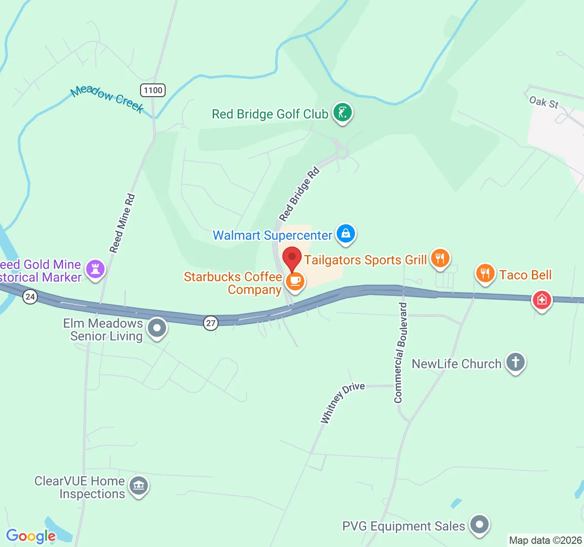 11630 Red Bridge Rd, Locust, NC 28097, EE. UU.