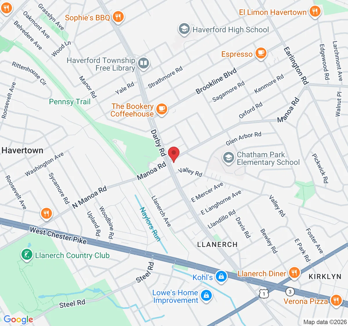 921 Darby Rd, Havertown, PA 19083, EE. UU.