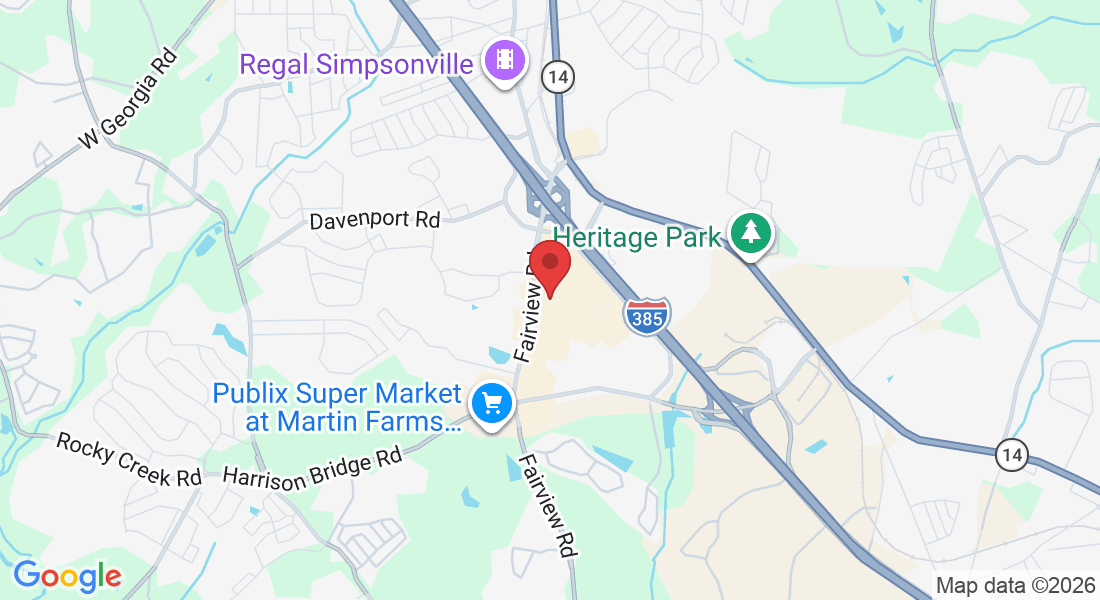 655 Fairview Rd Suite D, Simpsonville, SC 29680, EE. UU.