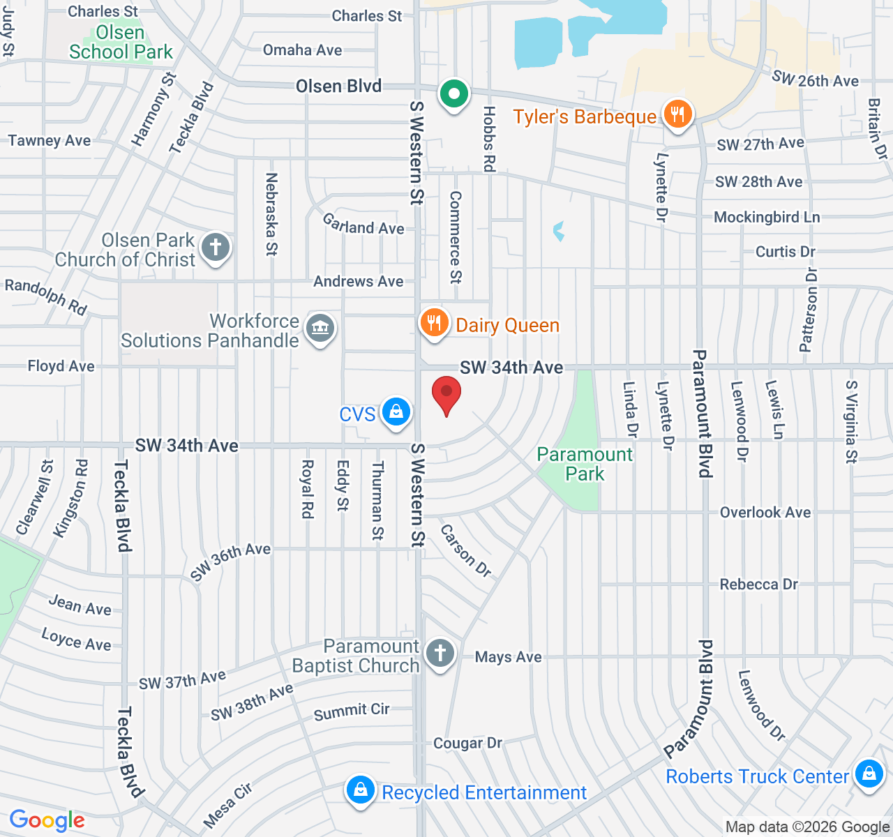 4141 SW 34th Ave, Amarillo, TX 79109, EE. UU.