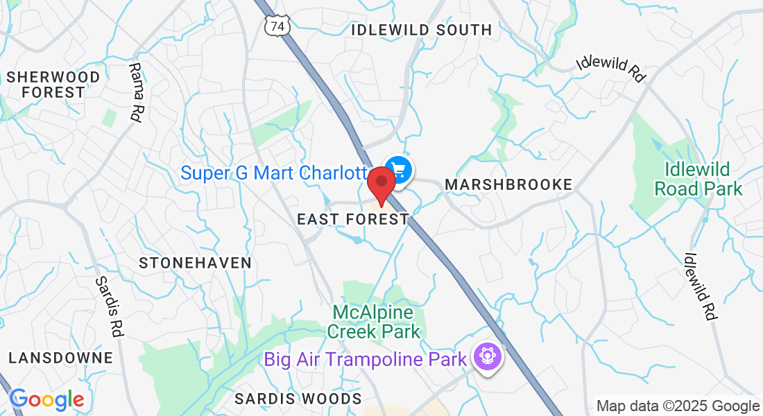 7308 E Independence Blvd Ste A2, Charlotte, NC 28227, EE. UU.