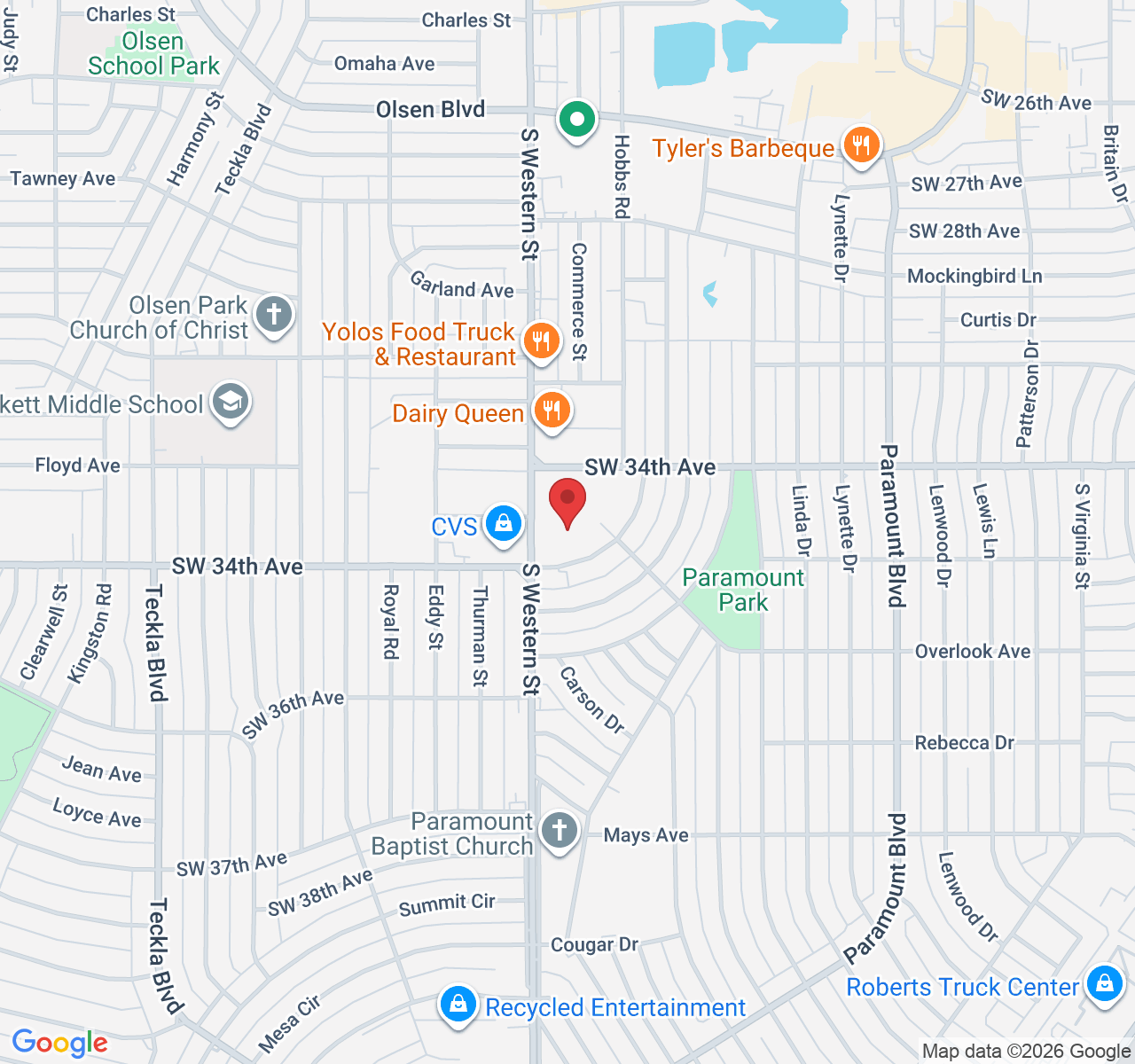 4141 SW 34th Ave, Amarillo, TX 79109, EE. UU.