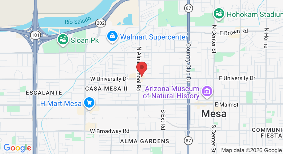 1130 W University Dr Suite :112, Mesa, AZ 85201, EE. UU.