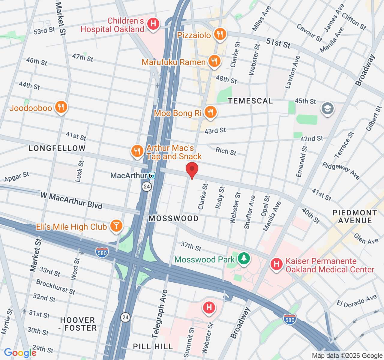 3928 Telegraph Ave, Oakland, CA 94609, EE. UU.