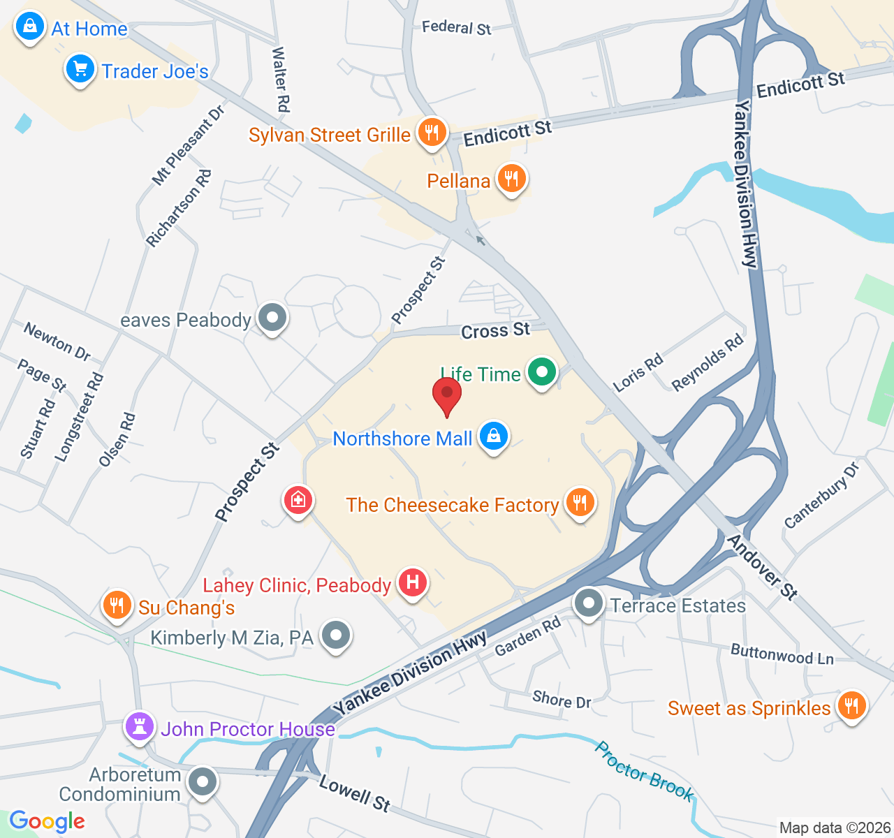 North Shore Mall, 210 Andover St W195, Peabody, MA 01960, EE. UU.