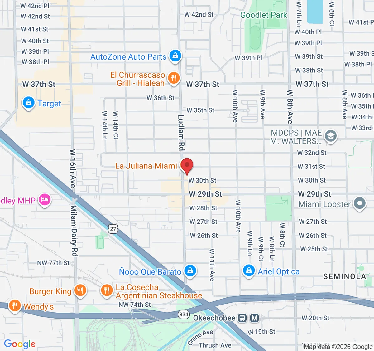 3001 W 12th Ave #5, Hialeah, FL 33012, EE. UU.