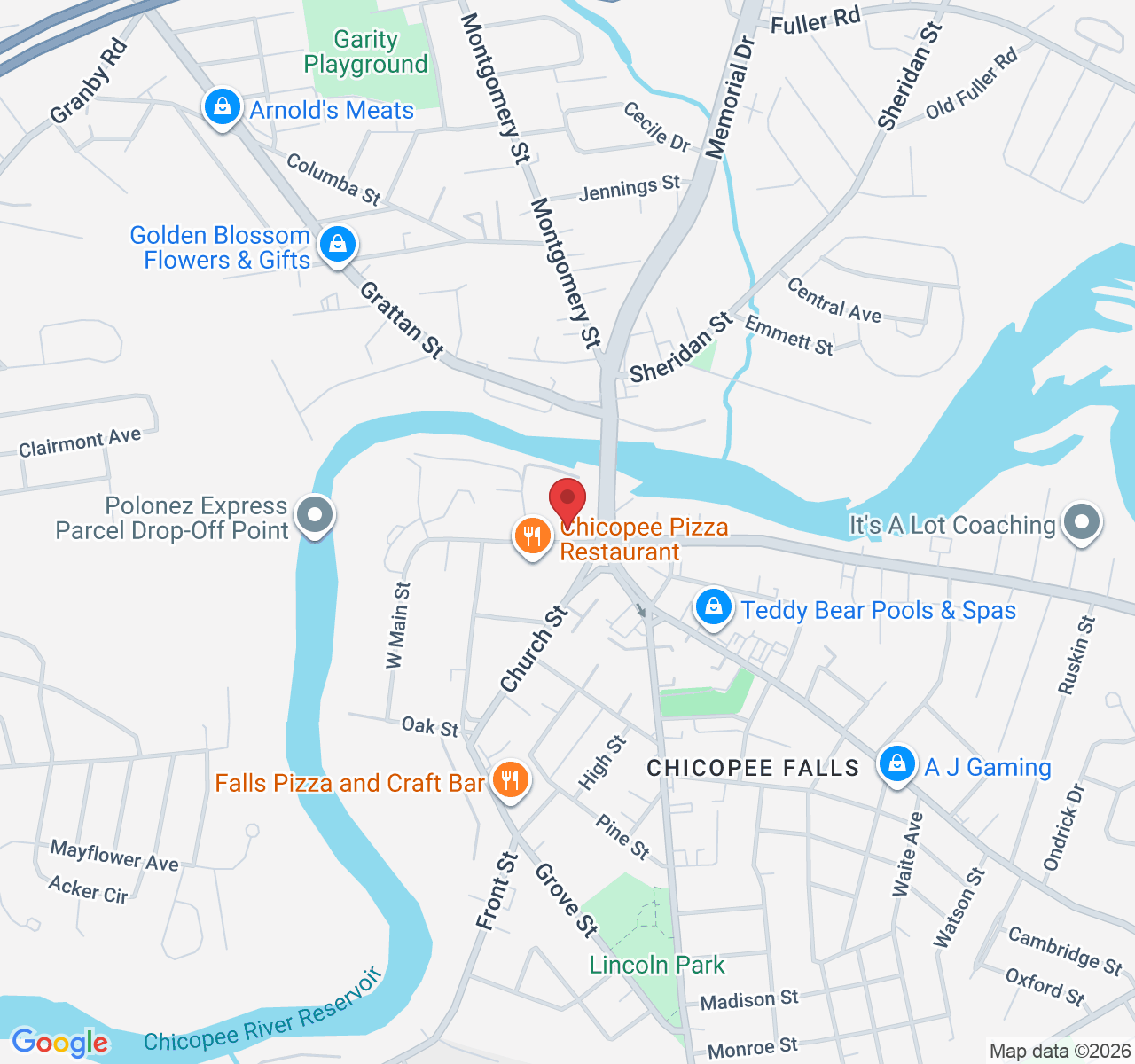 99 Main St, Chicopee, MA 01020, EE. UU.