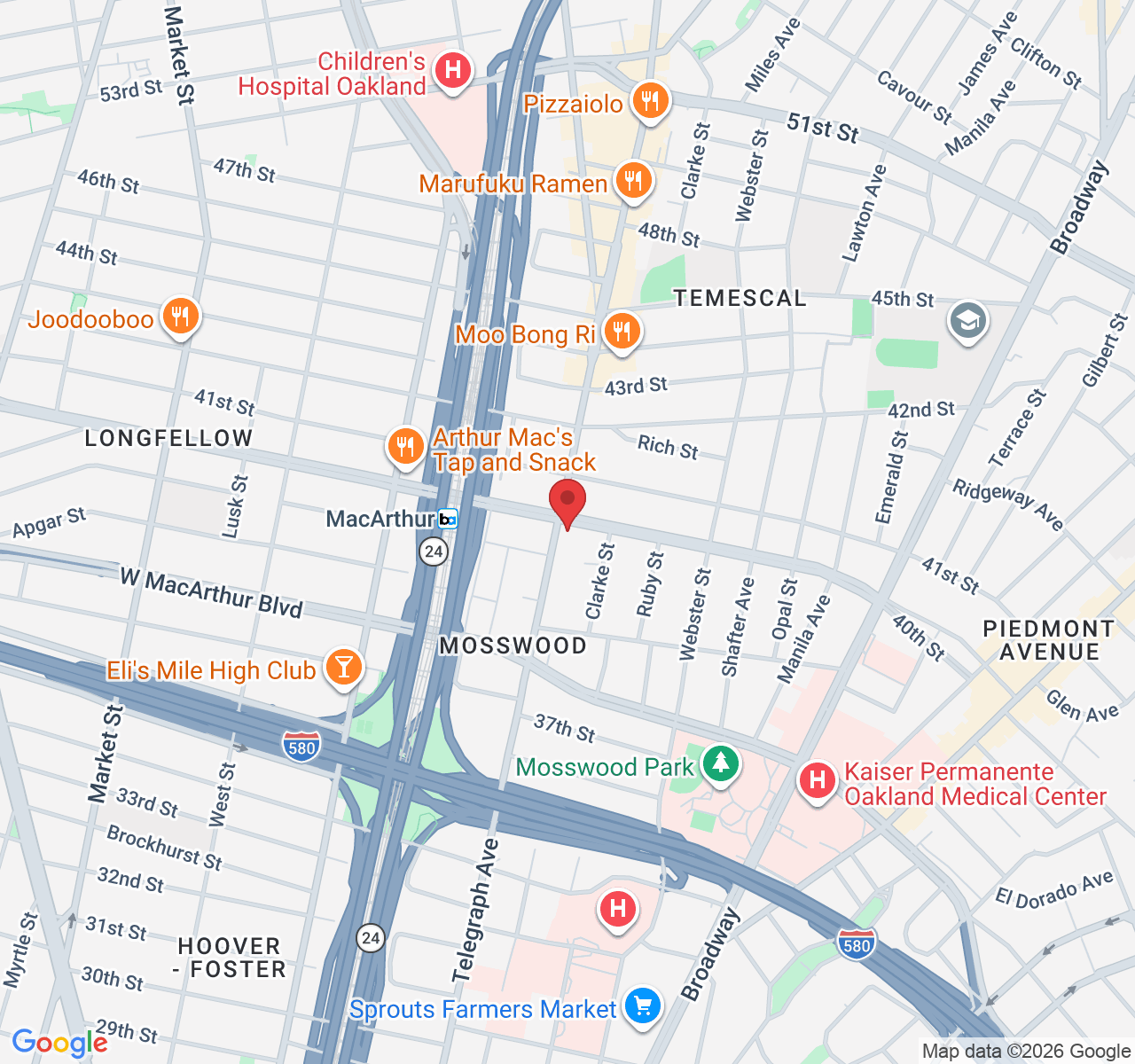 3928 Telegraph Ave, Oakland, CA 94609, EE. UU.