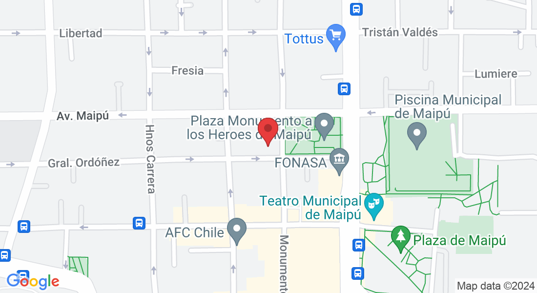 Gral. Ordóñez 155, 9251545 Maipú, Región Metropolitana, Chile