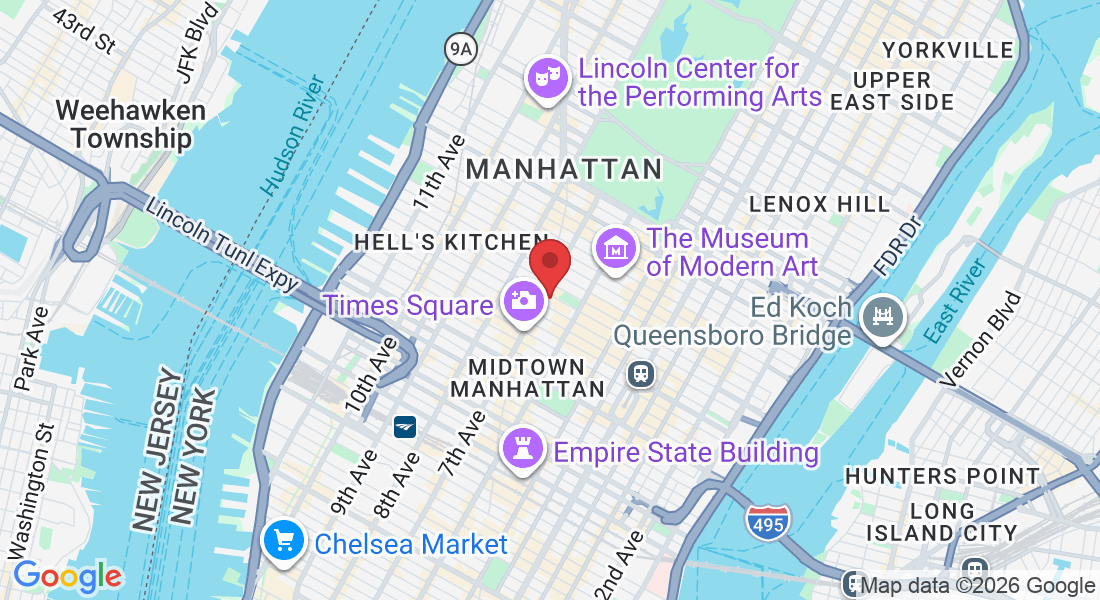 152 W 49th St, New York, NY 10020, USA