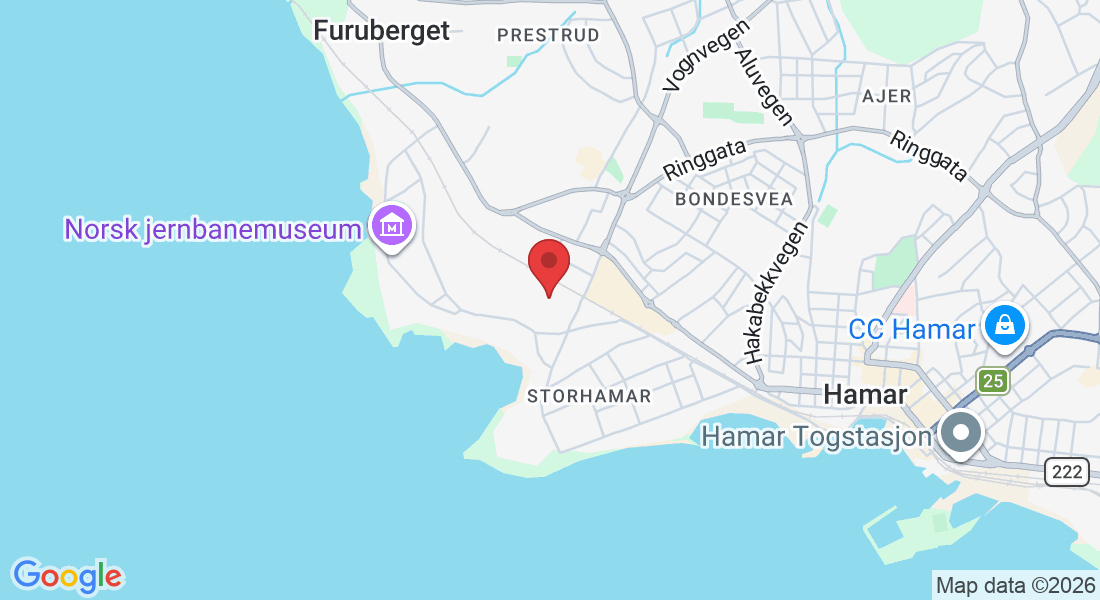 Nordvikvegen 56, 2316 Hamar, Norge