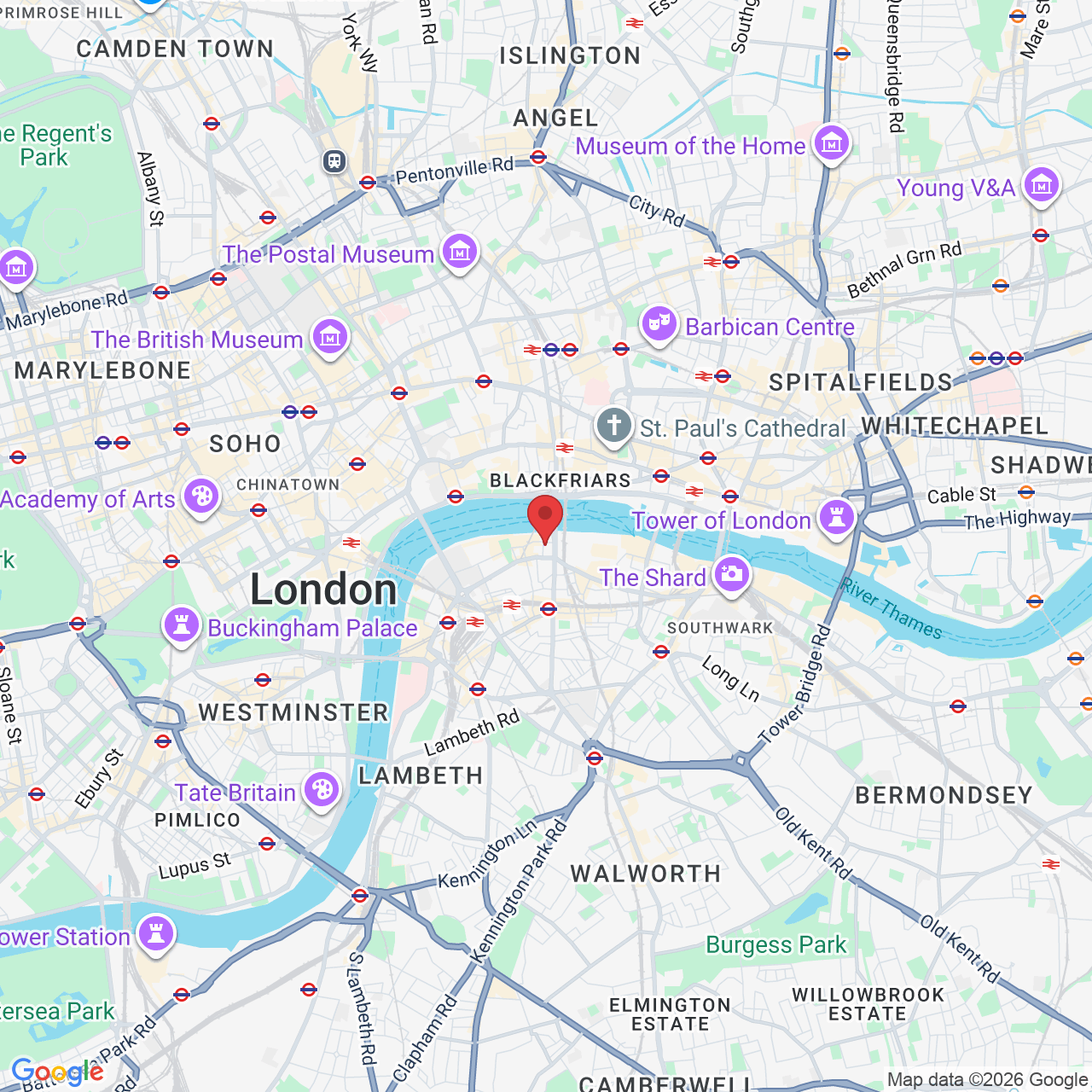 2 Blackfriars Rd, Upper Ground, London SE1 9JU, UK