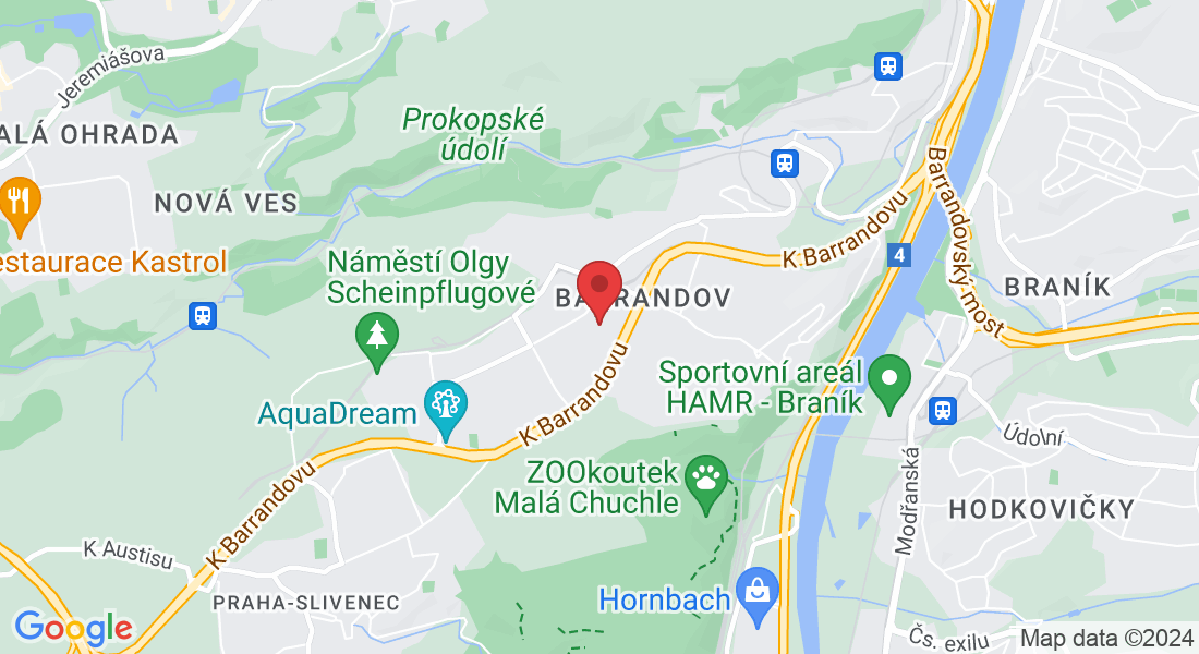 Kurandové 1282/12, 152 00 Praha 5-Barrandov, Česko