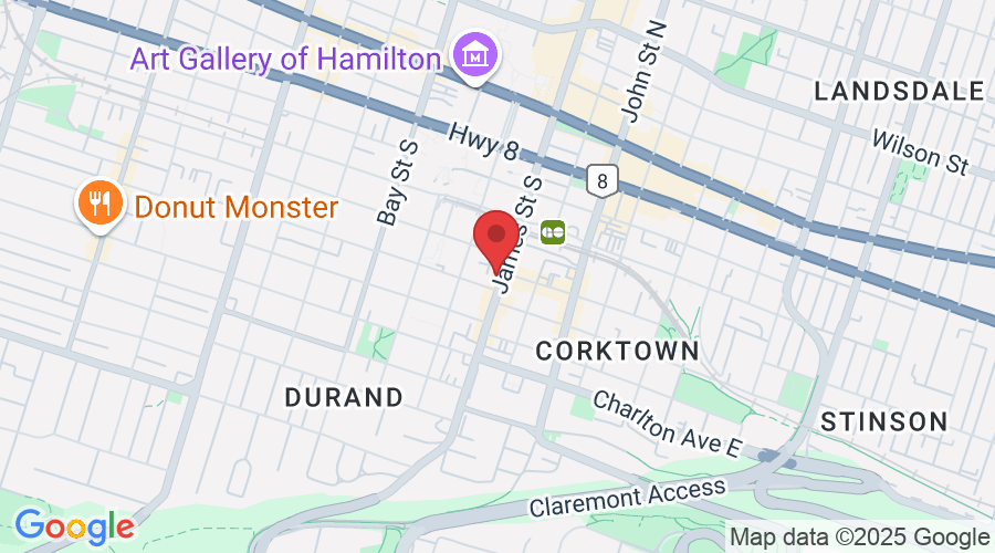 156 James St S, Hamilton, ON L8P 3A2, Canada