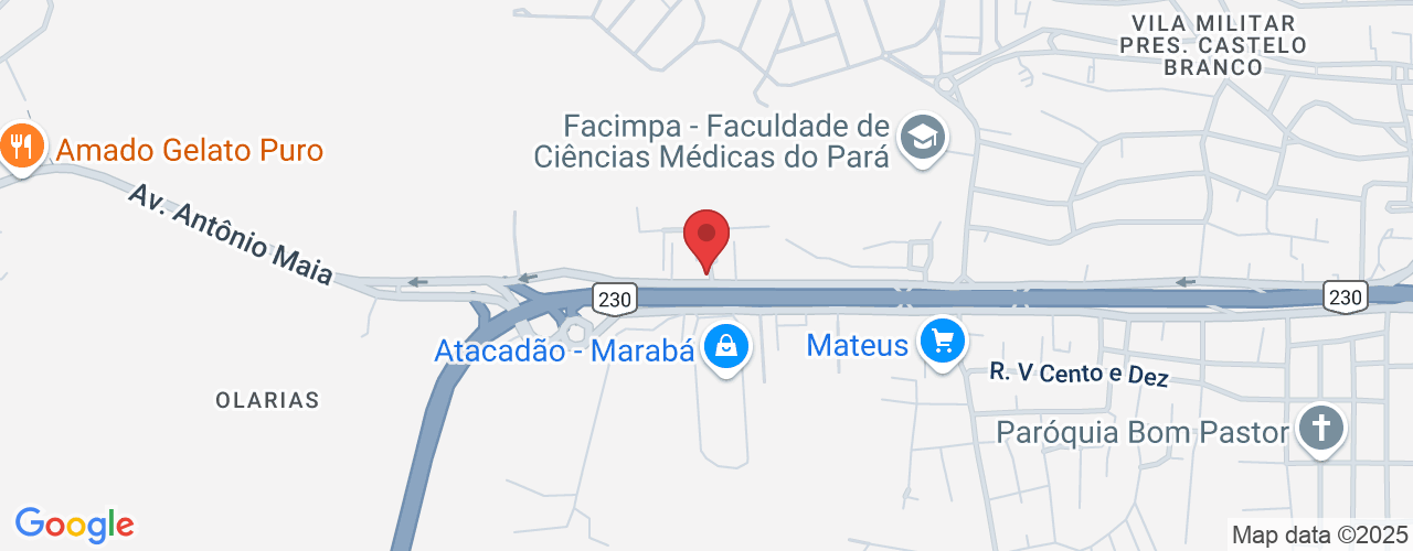 BR-230, KM 02 - Nova Marabá, Marabá - PA, 68507-765, Brasil