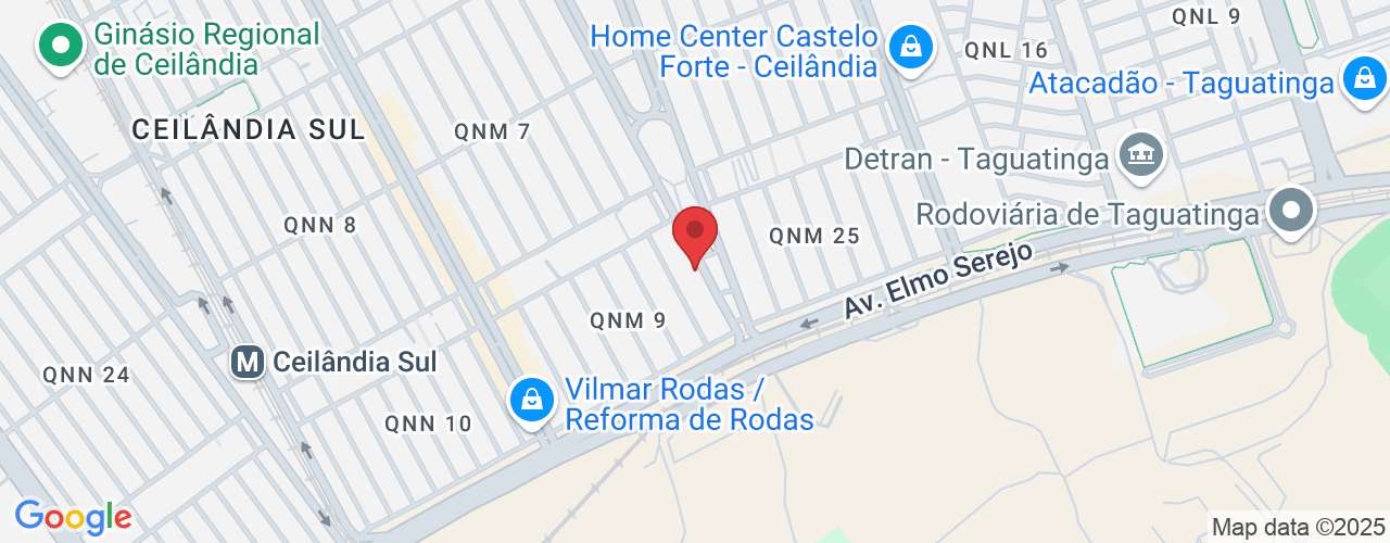 St. M QNM 9 Conj. H - Ceilândia, Brasília - DF, 72215-090, Brasil