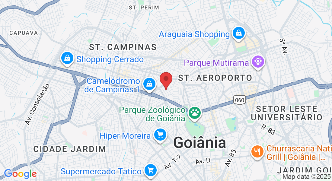 R. P-15 - St. dos Funcionários, Goiânia - GO, 74543-290, Brasil