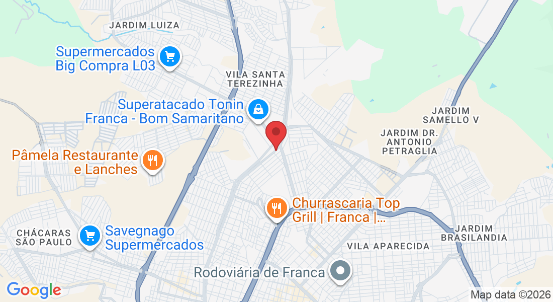 Av. Chico Júlio, 4894 - Vila Chico Julio, Franca - SP, 14405-252, Brasil