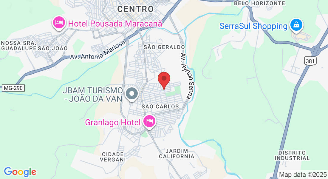 R. Josefina Ferreira Bolzam, 86 - Bolzon, Pouso Alegre - MG, 37550-000, Brasil