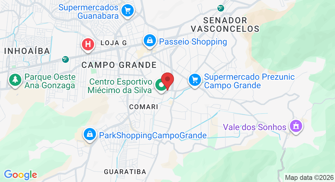 Rua Olinda Ellis, 581 - Campo Grande, Rio de Janeiro - RJ, 23045-160, Brasil