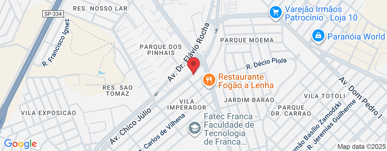 Av. Chico Júlio, 4894 - Vila Chico Julio, Franca - SP, 14405-252, Brasil