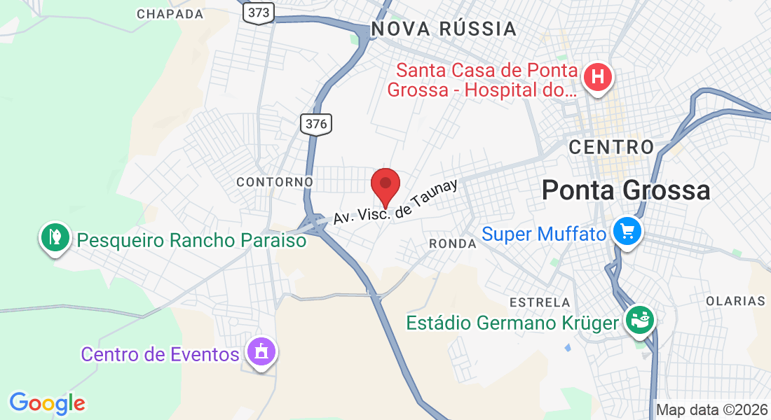 Av. Visc. de Taunay, 2500 - Contorno, Ponta Grossa - PR, 84052-000, Brasil